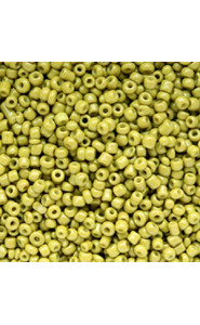 Seed beads 11/0 (2mm) Origano green